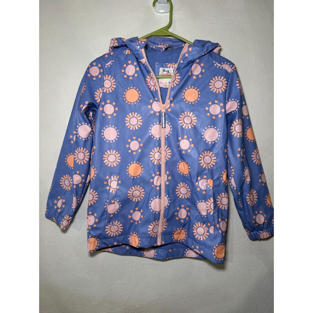 Kid girls rain jacket